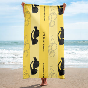 Sunglasses Beach Towel