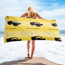 Load image into Gallery viewer, Sunglasses Beach Towel
